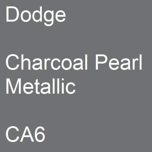 Dodge, Charcoal Pearl Metallic, CA6.